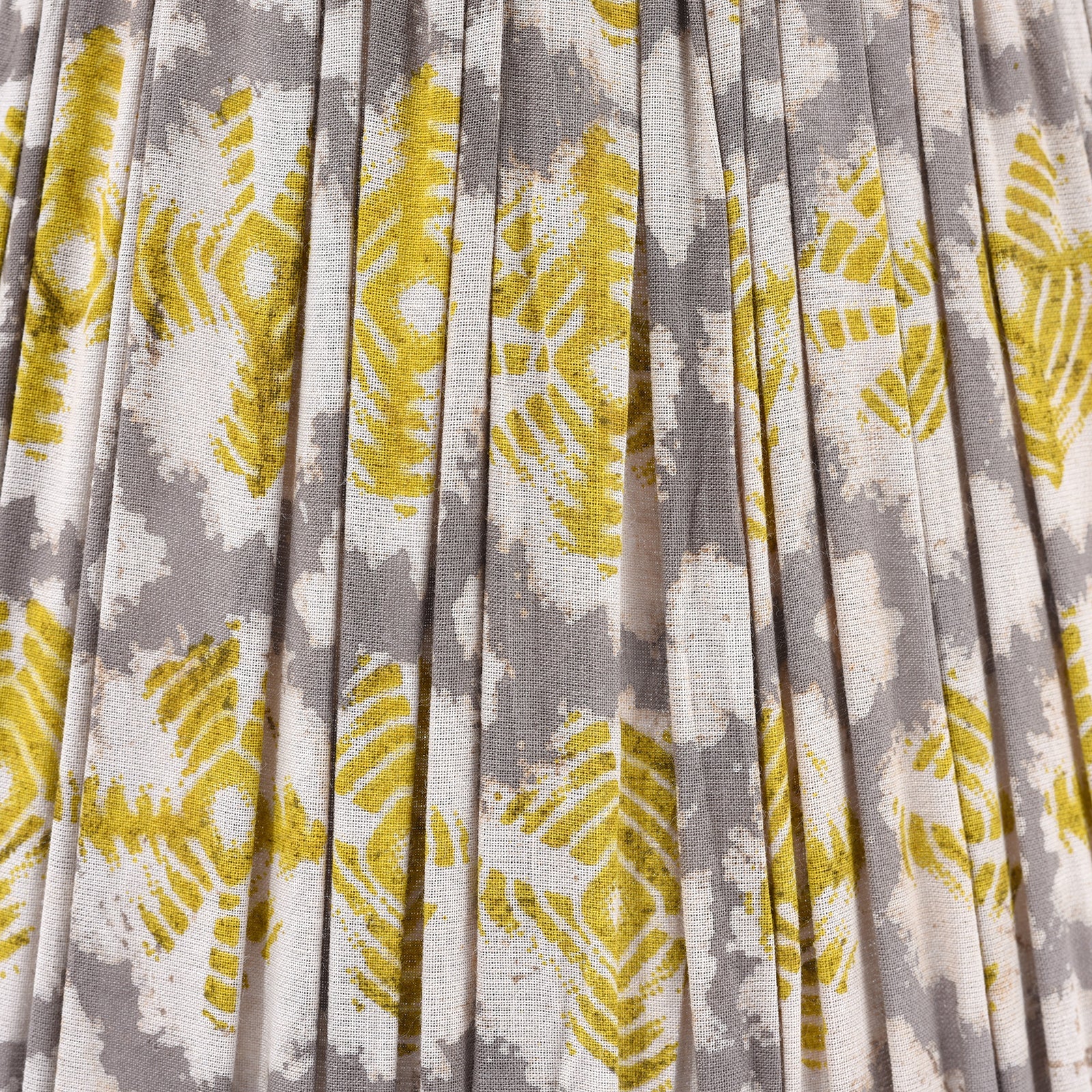 Samarkand Yellow Yoyo Cotton Empire Lampshade
