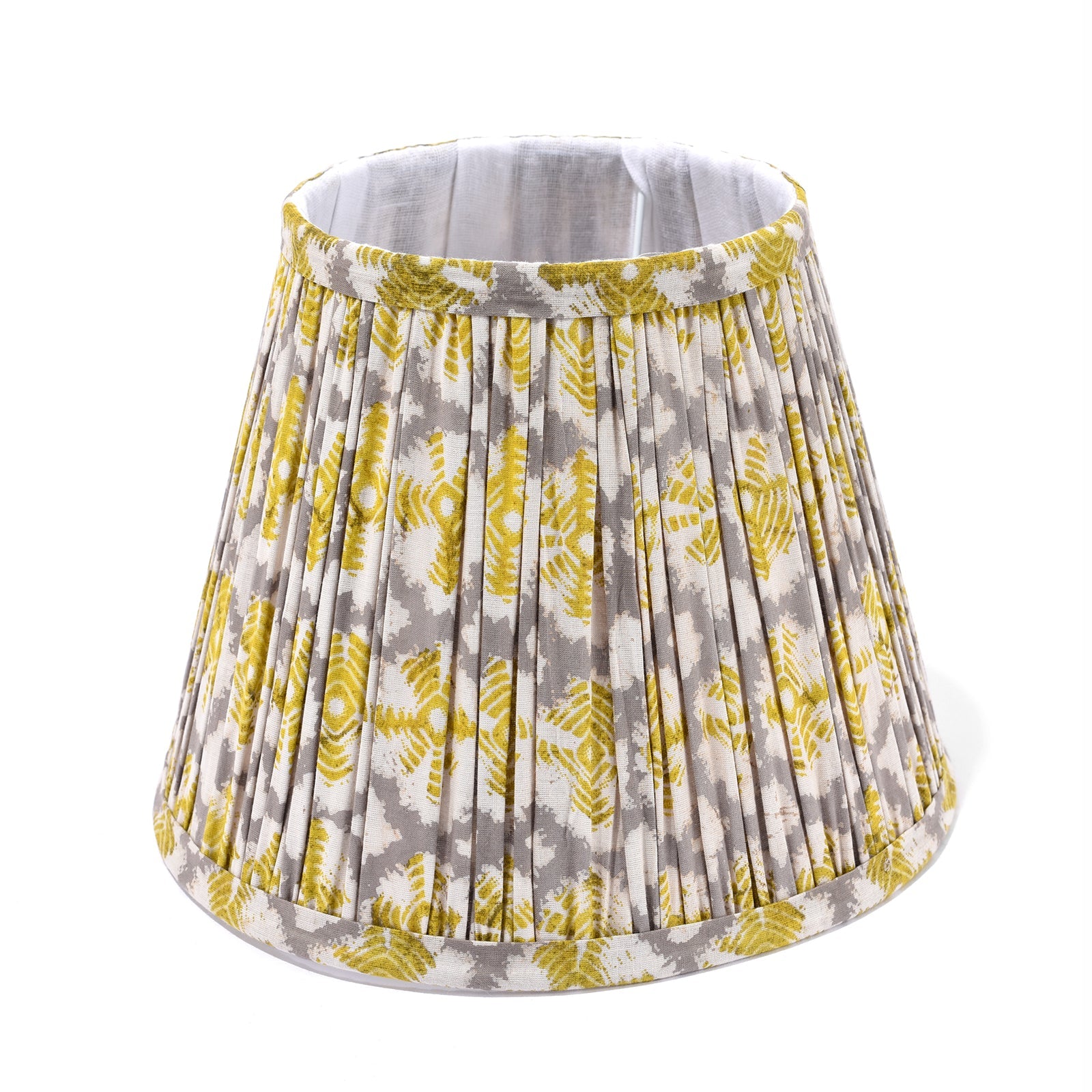 Samarkand Yellow Yoyo Cotton Empire Lampshade