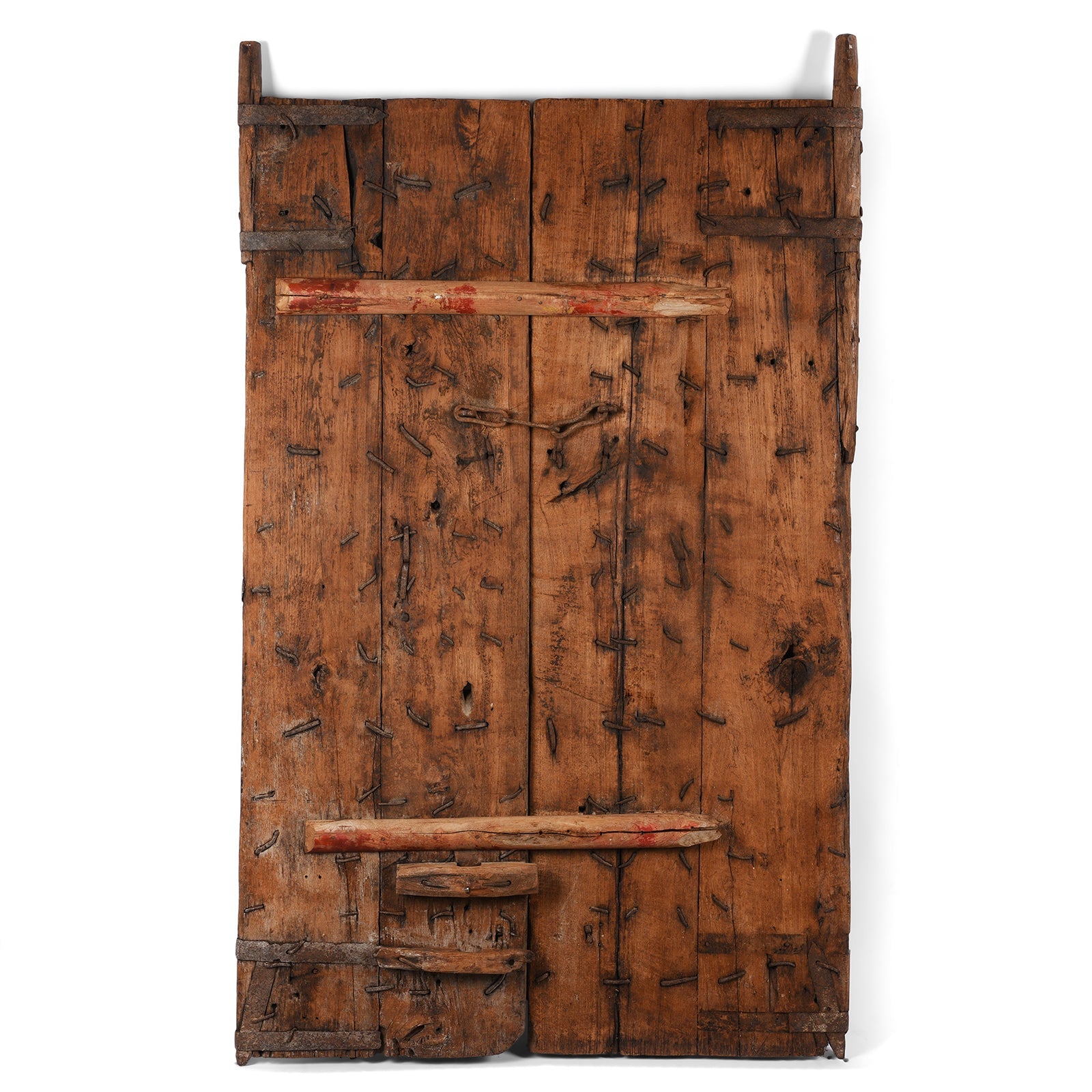 Carved Teak Door From Kutch - 19th Century