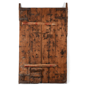 Carved Teak Door From Kutch - 19th Century