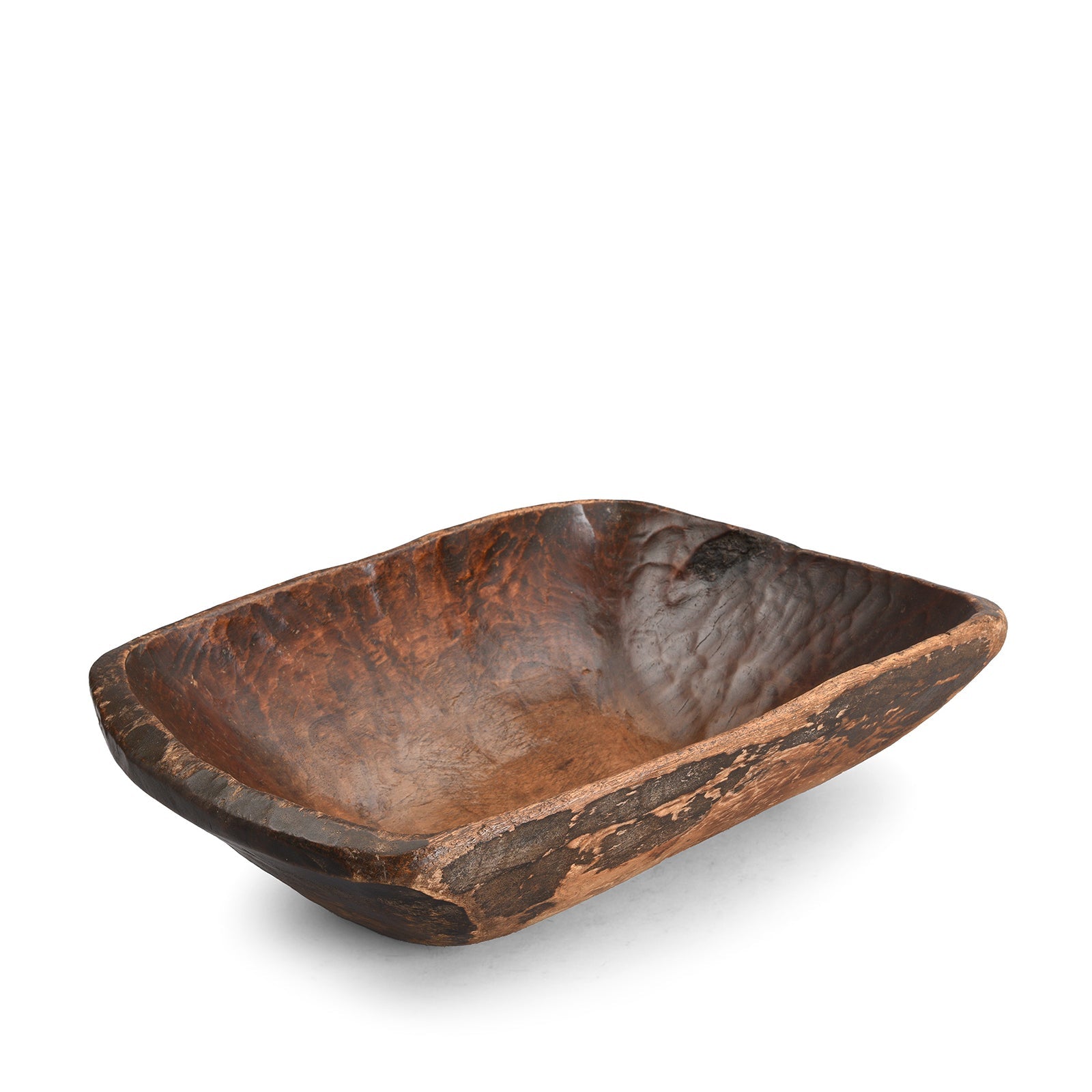 Old Tibetan Wooden Food Bowl - Ca 1920