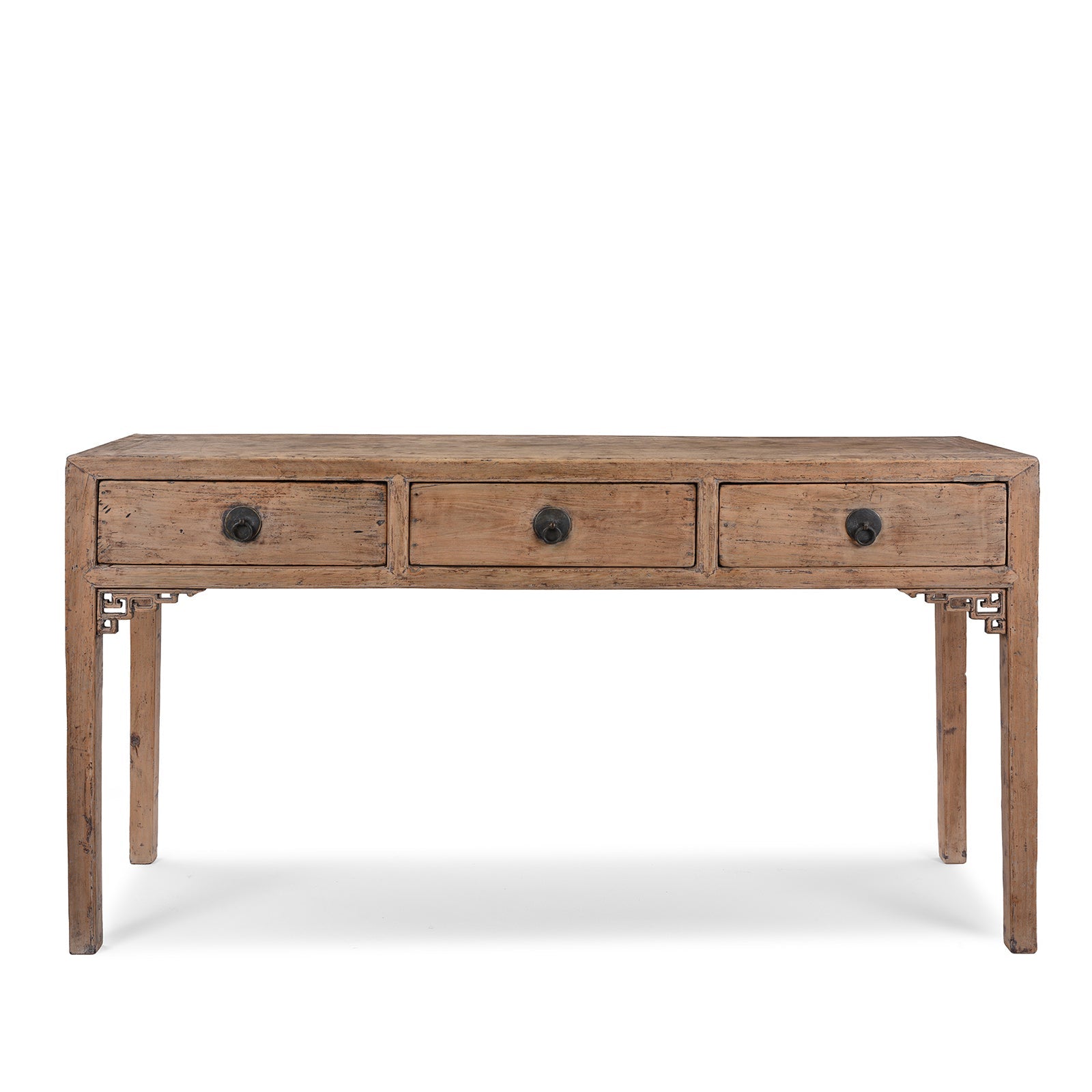 Bleached Console Table From Shanxi - 19th Century