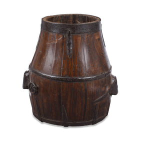 Elm Rice Measure From Shanxi - Ca 1910