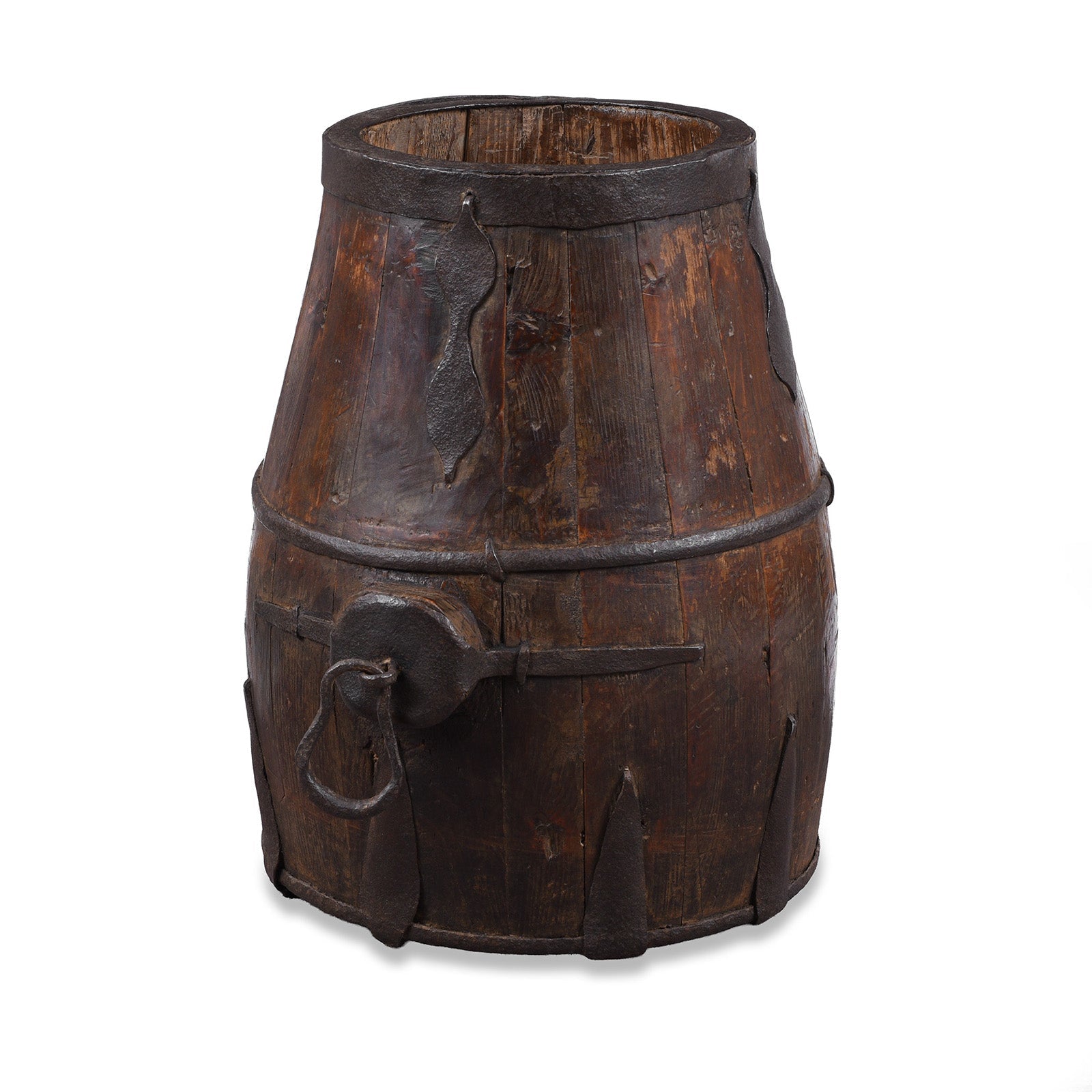Elm Rice Measure From Shanxi - Ca 1910