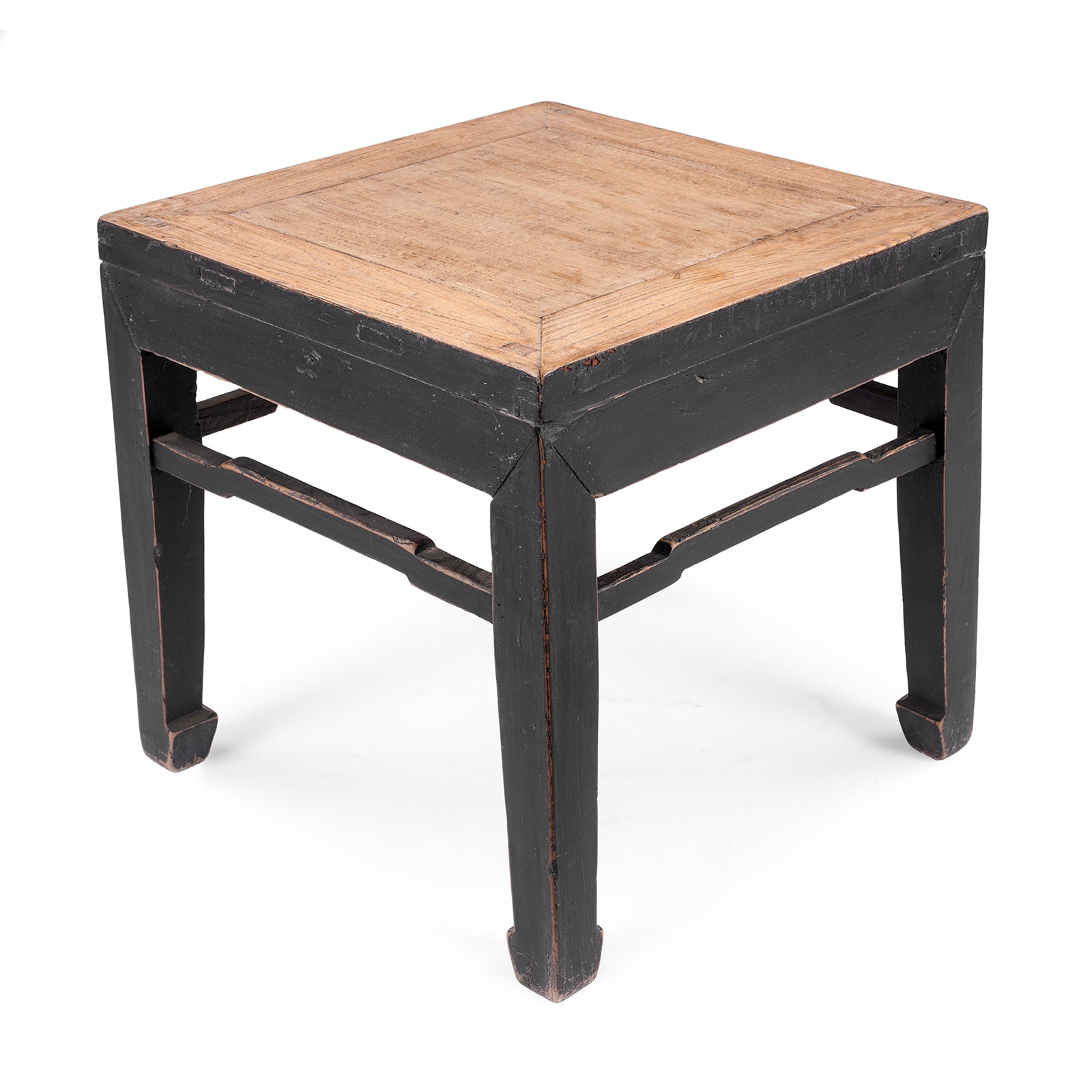 Square Side Table From Shanxi - 19th Century