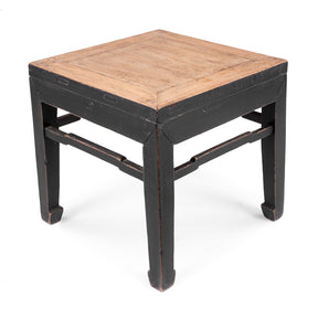 Square Side Table From Shanxi - 19th Century
