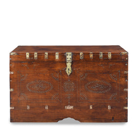 Mandalay Dowry Chest From Burma - 19th Century