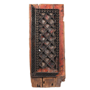 Mica & Painted Ceiling Panel From Udaipur - 18th Century