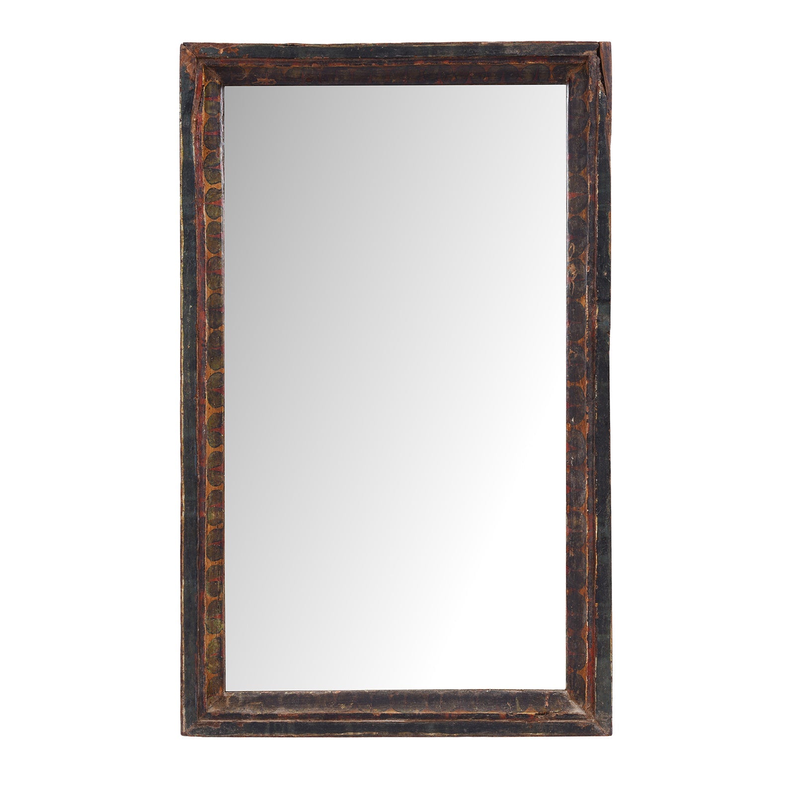 Painted Rajasthani Mirror - 1920