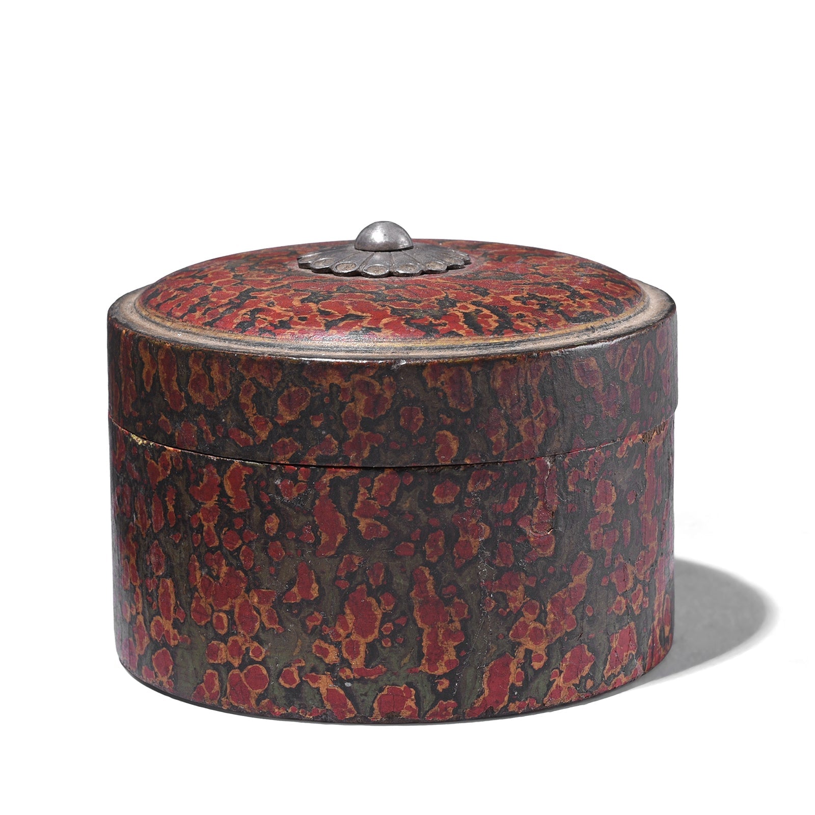 Spotted Lacquer Pot - 19th Century