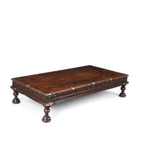 Small Teak Takhat From Gujarat -  19th Century