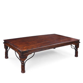 Roheda Wood Takhat Table From  Shekhawati - 19th Century