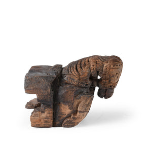 Horse Khunti Turban Hanger - 19th Century