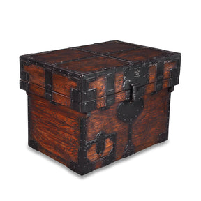 Japanese Nagamochi Kuruma Chest – Edo Period (17th Century)