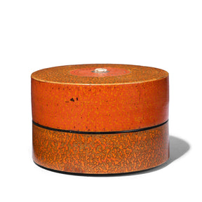 Spotted Lacquer Pot From Barmer - 19th Century