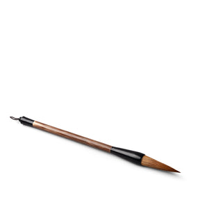 Coloured Jade Bead Calligraphy Brush With Replaced Brush
