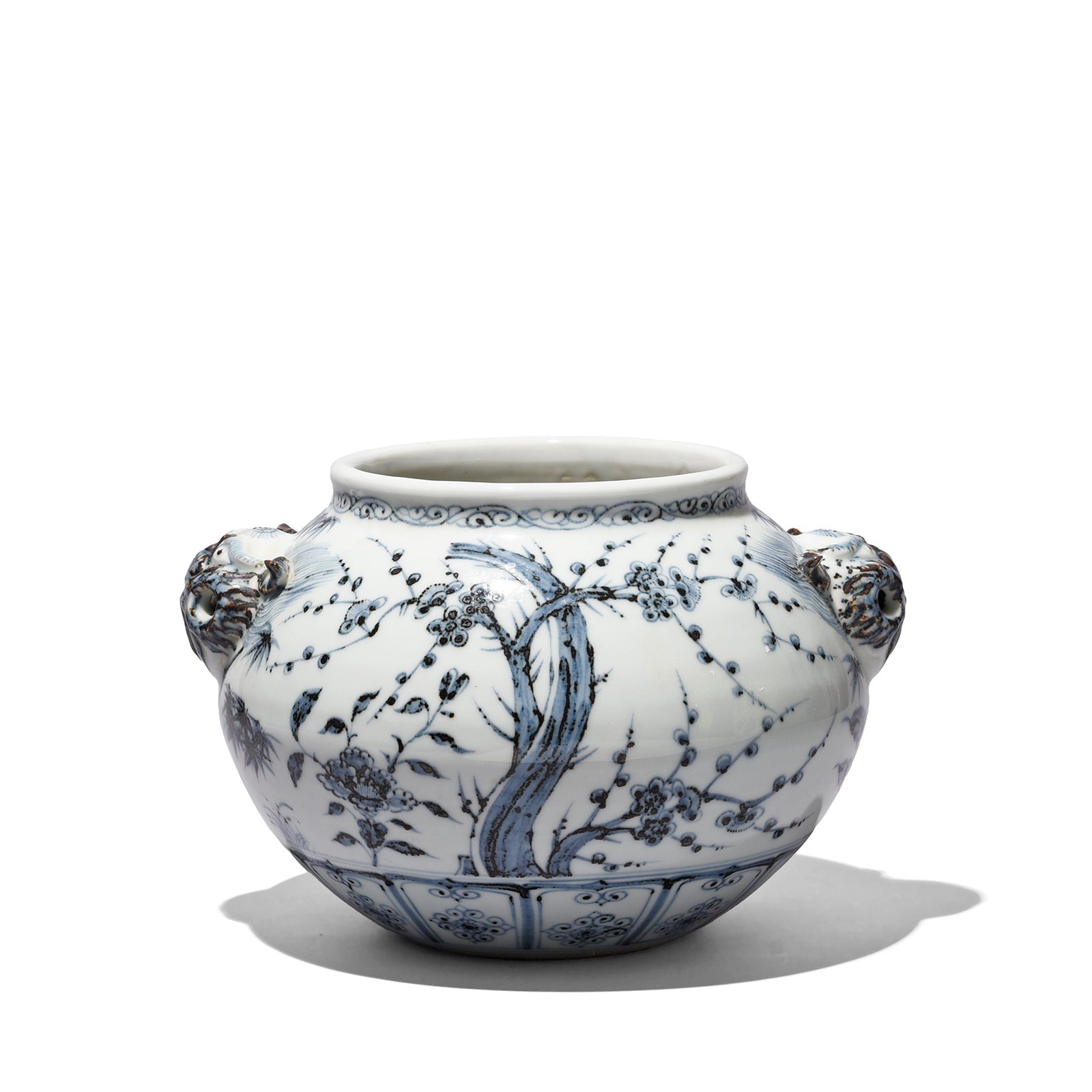 Blue & White Porcelain Jardinière