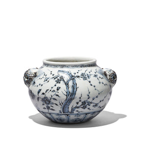 Blue & White Porcelain Jardinière