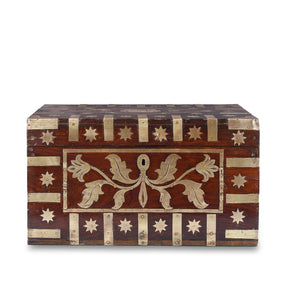Rosewood 'Malabar' Document Box From Kutch - 19th Century