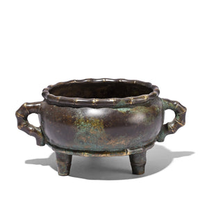 Bronze Incense Censer Bowl