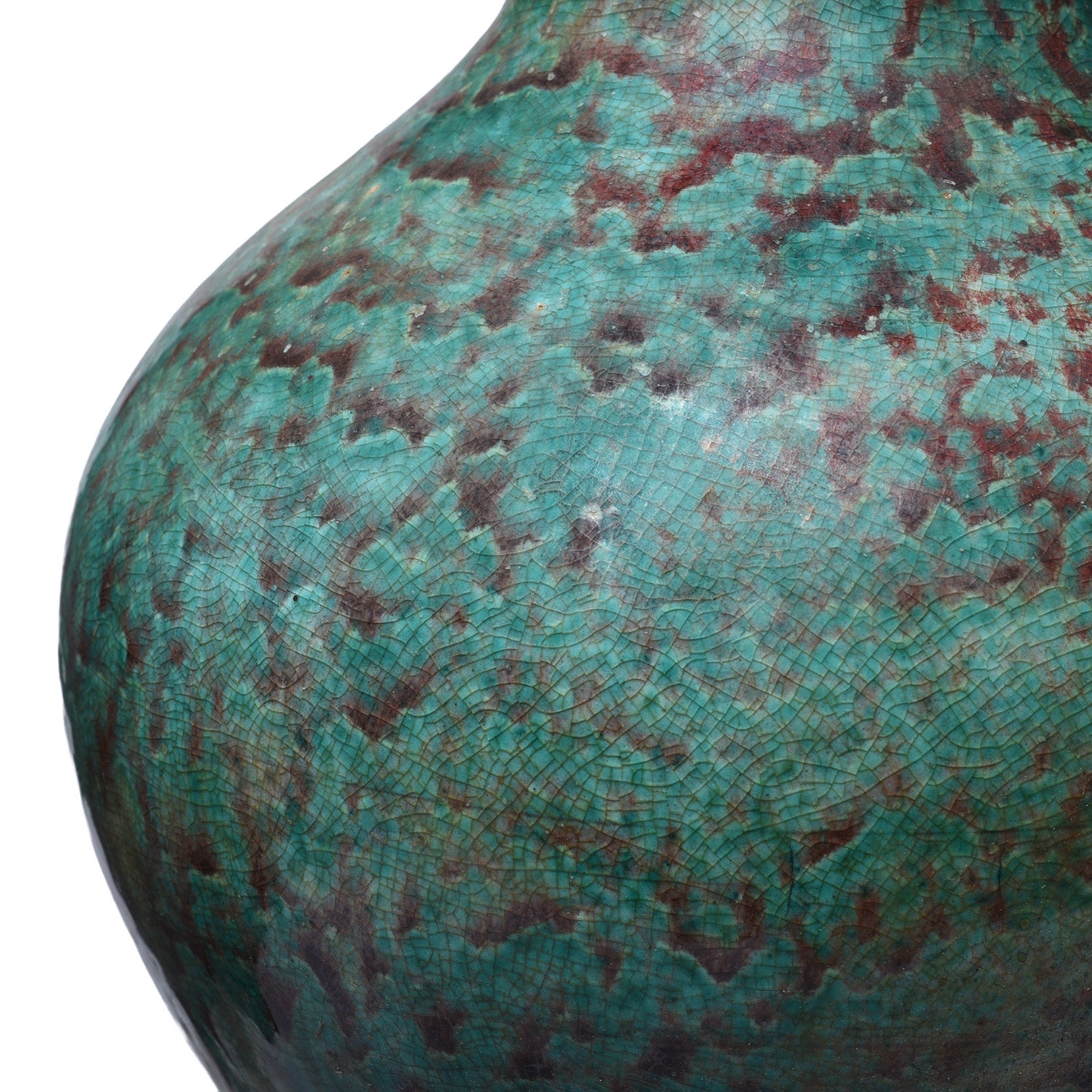 Green Yaobian Glaze Fengweizen Vase