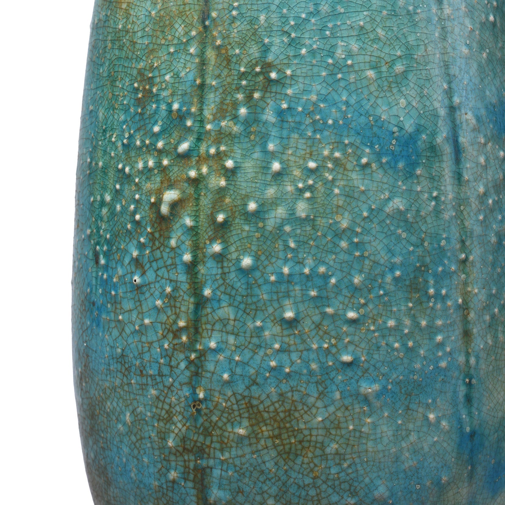 Green Yaobian Glaze Lizard Vase