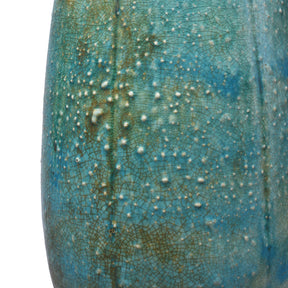 Green Yaobian Glaze Lizard Vase