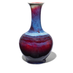 Purple Yaobian Glaze Trumpet Mouth Vase