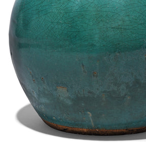 Green Glaze Ginger Jar