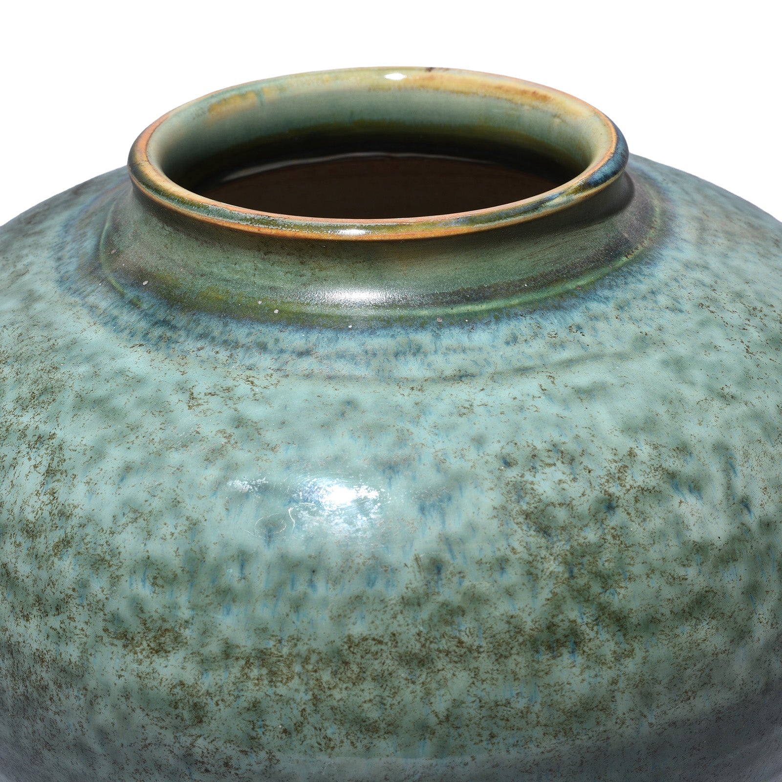 Green Glaze Vase