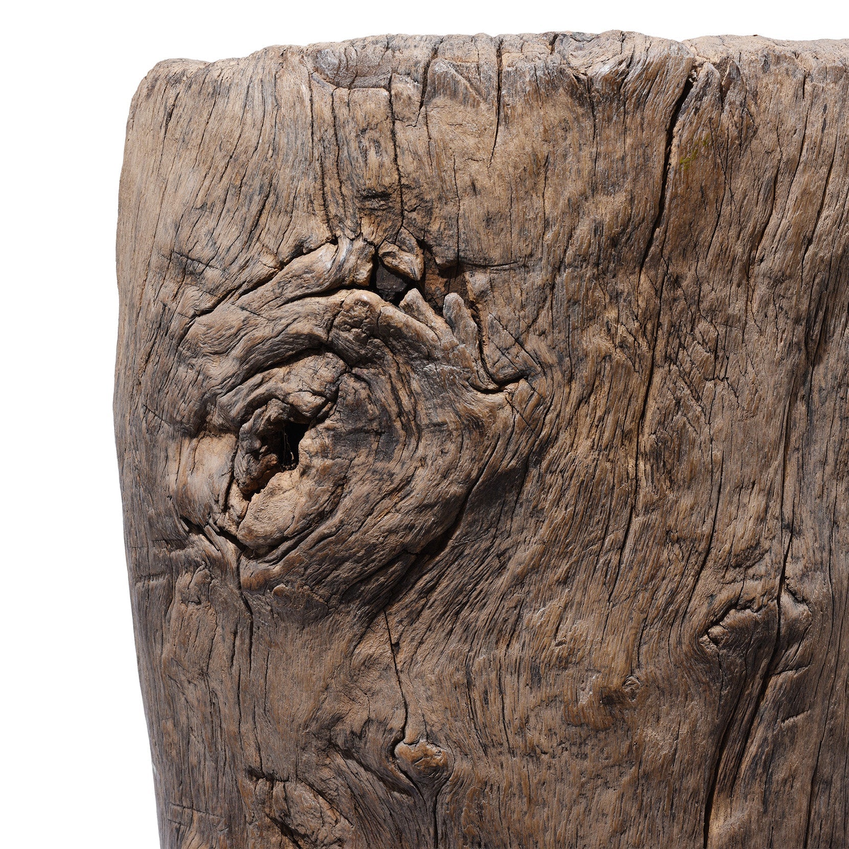 Oak Pepper Mortar from South China – 19th Century