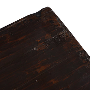 Black Lacquer Kang Cabinet From Shanxi - 19th Century