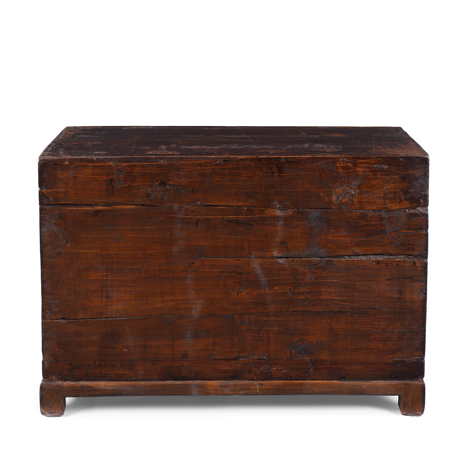 Black Lacquer Kang Cabinet From Shanxi - 19th Century