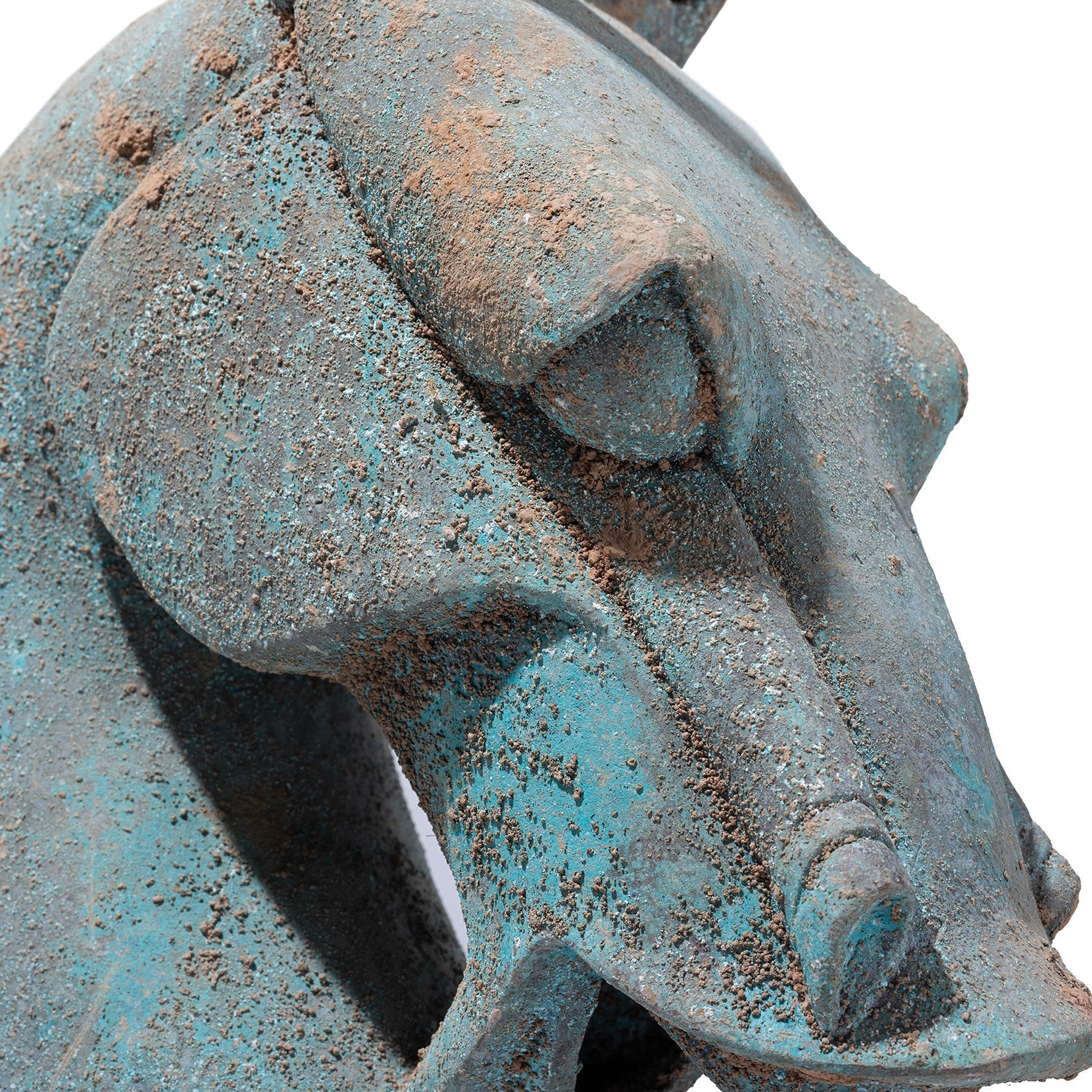 Bronze Han Dynasty Style Horse Head