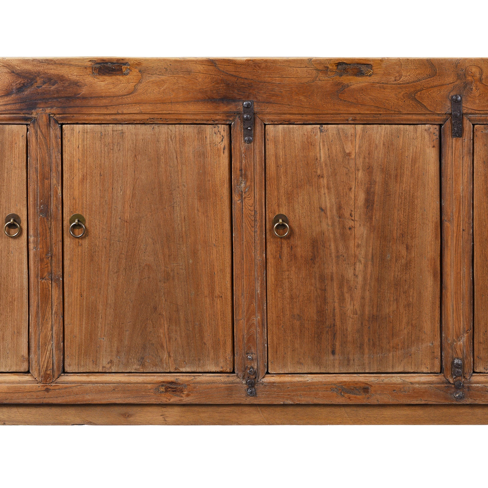5 Door Sideboard From Mongolia - 19th Century