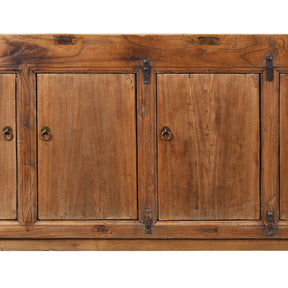 5 Door Sideboard From Mongolia - 19th Century