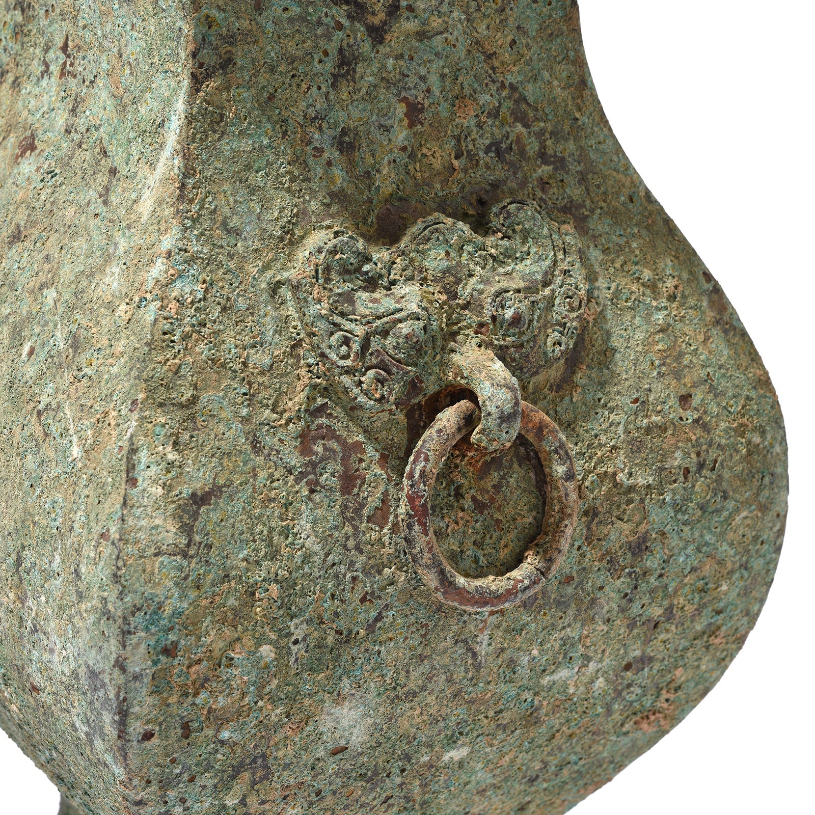 Tang Dynasty Style Bronze Vessel Lamp