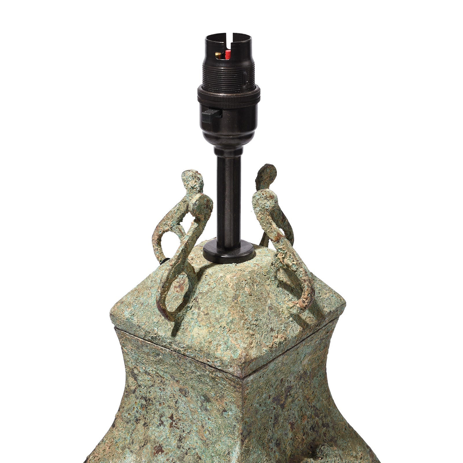Tang Dynasty Style Bronze Vessel Lamp