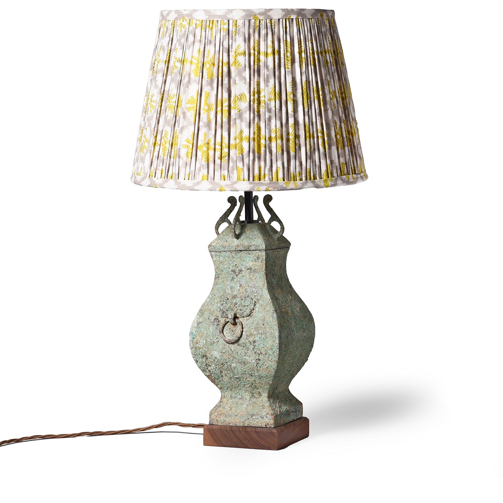 Tang Dynasty Style Bronze Vessel Lamp