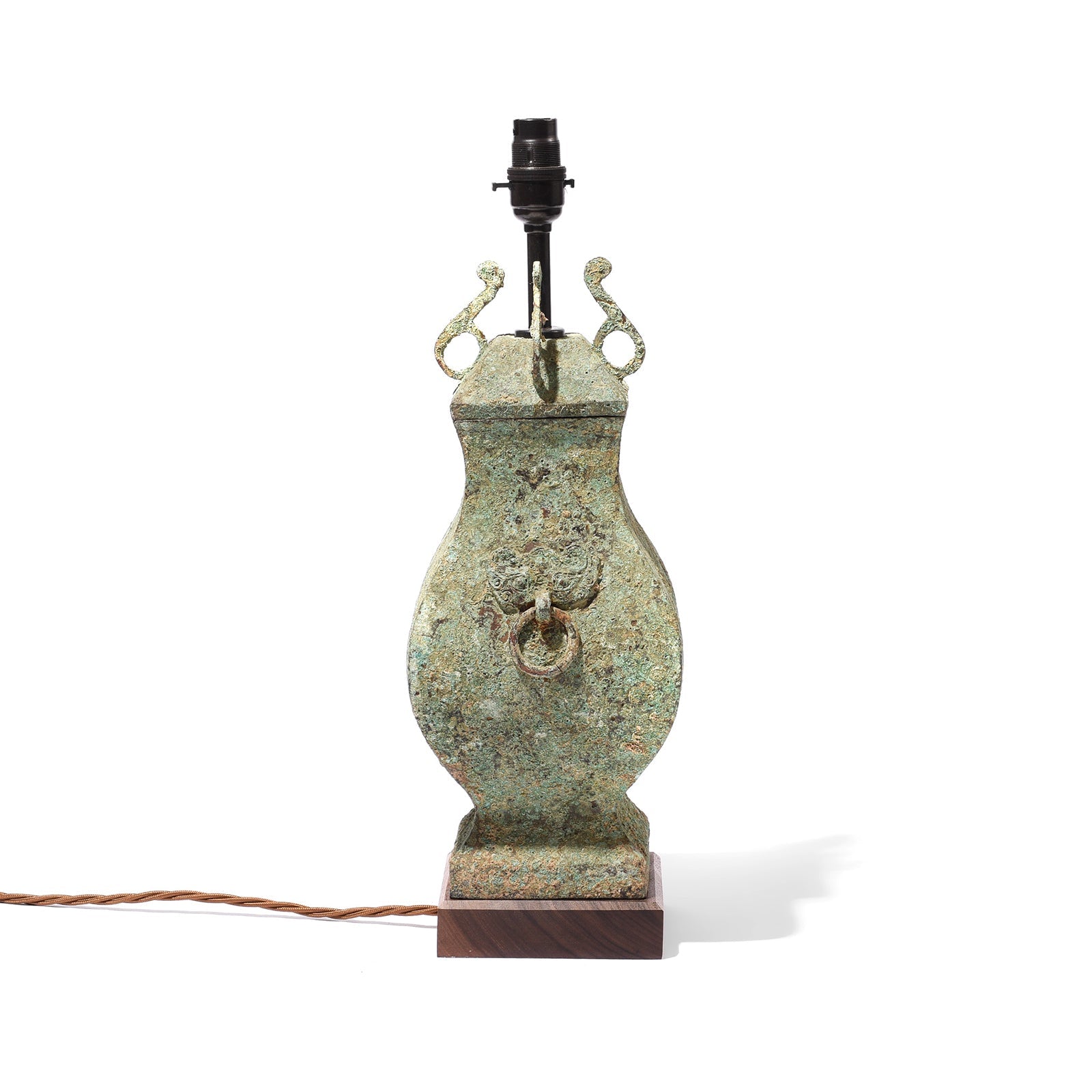 Tang Dynasty Style Bronze Vessel Lamp