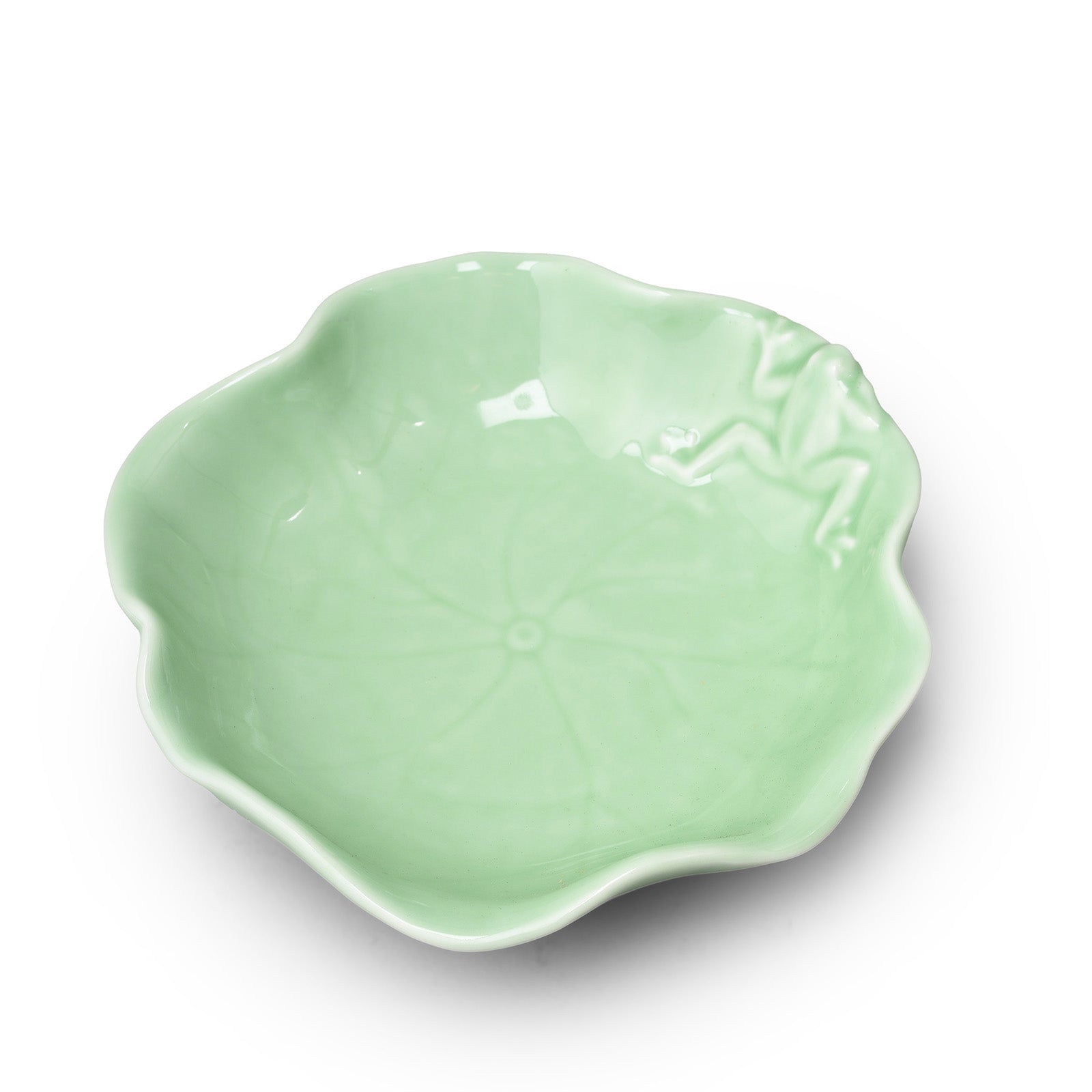 Celadon Glazed Frog Bowl