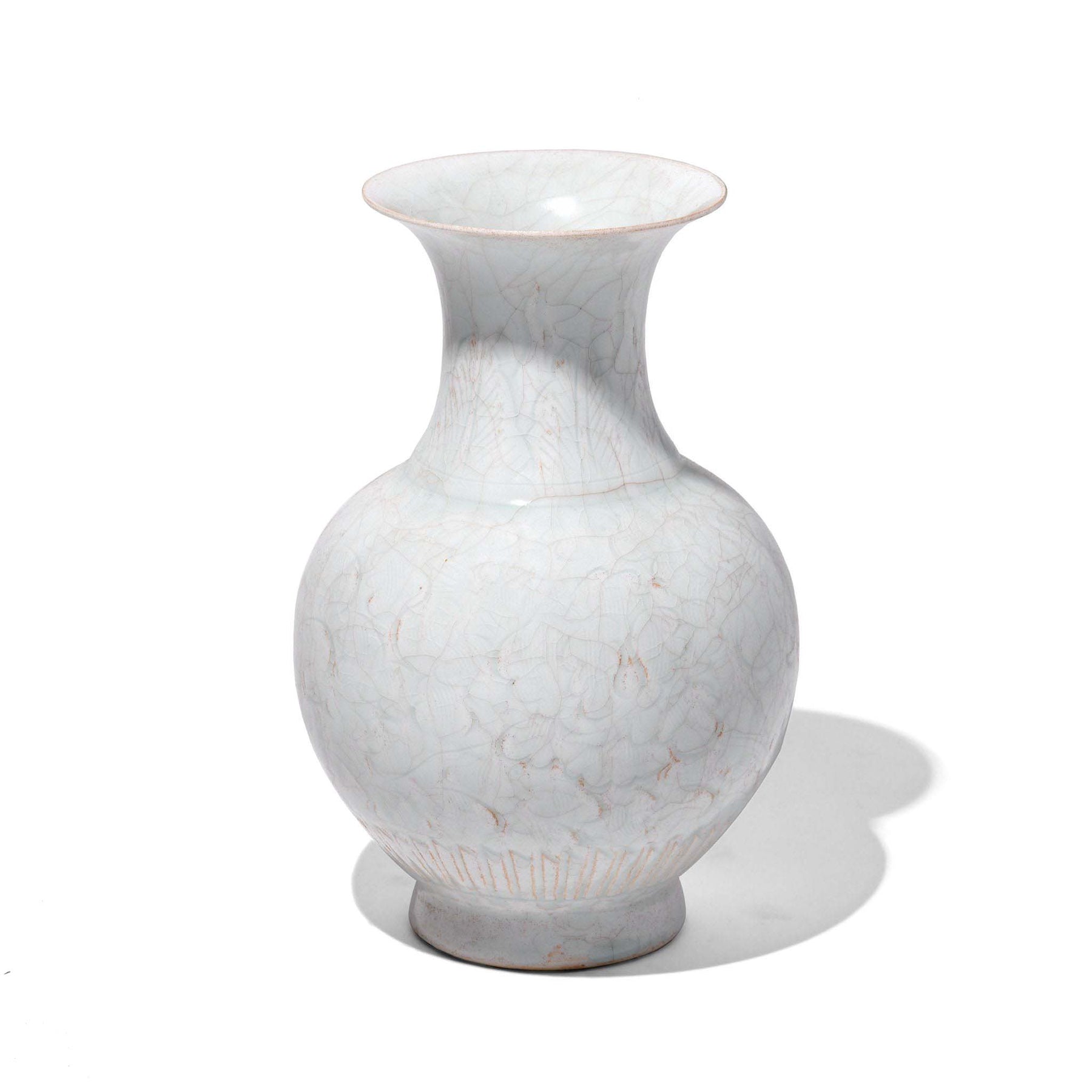 Glazed Celadon Fengweizun Vase - Song Dynasty Style