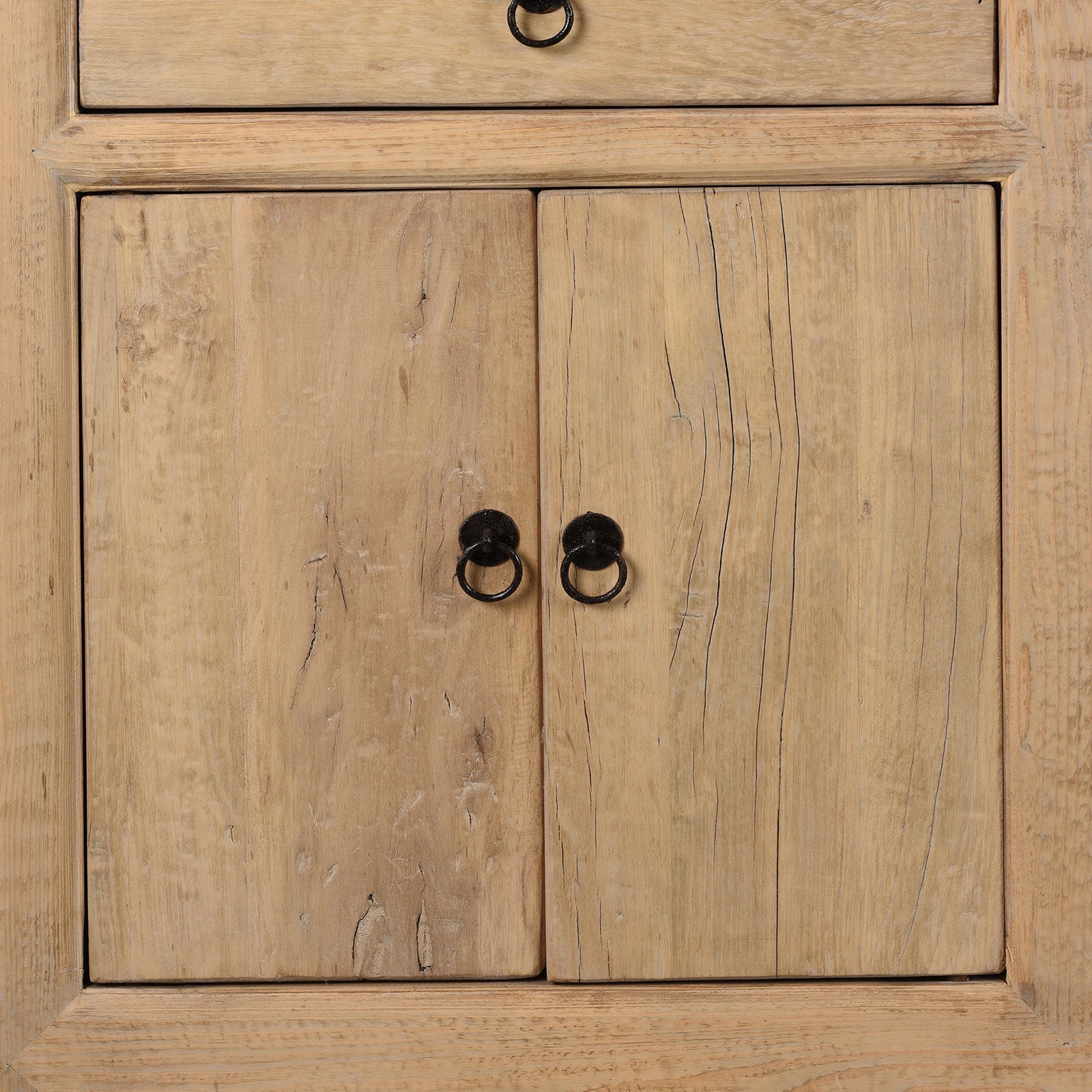 Mongolian Style Sideboard Made From Sunbleached Wood