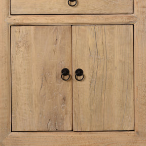 Mongolian Style Sideboard Made From Sunbleached Wood