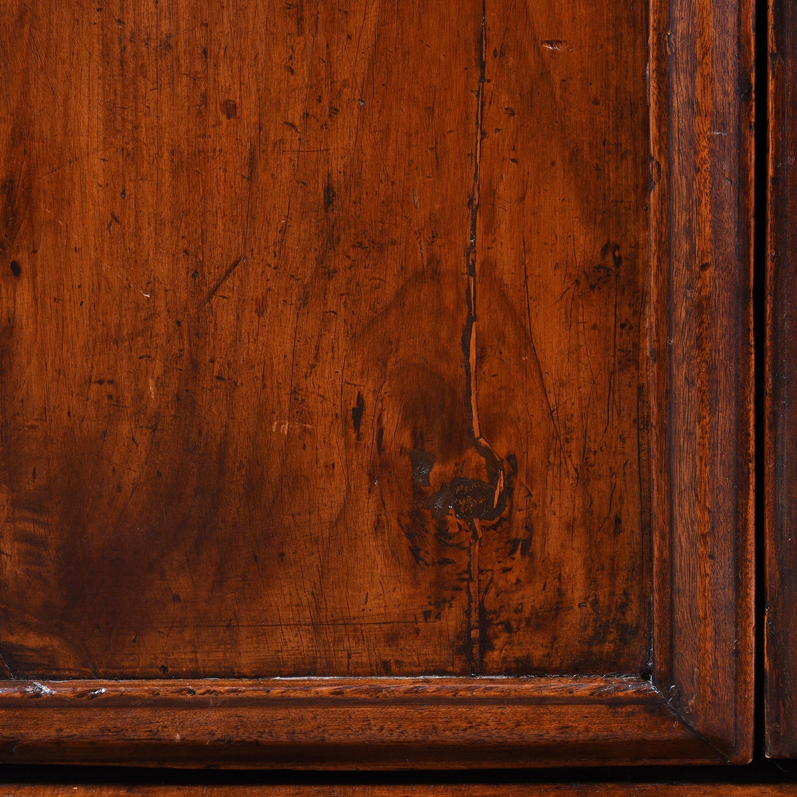 Tapered Cypress wood Cabinet - 19thC