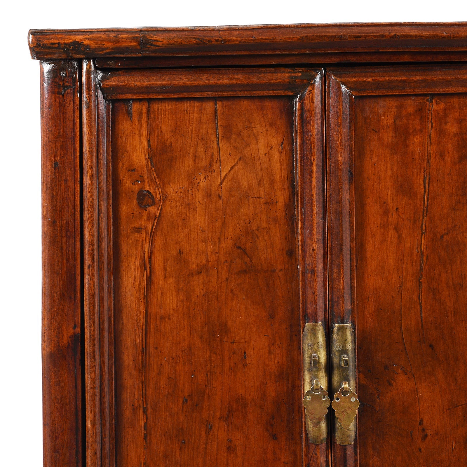 Tapered Cypress wood Cabinet - 19thC