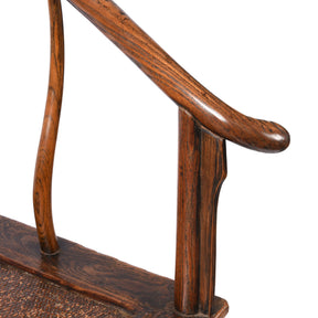 Chinese Elm Horseshoe Chair - Late 19thC