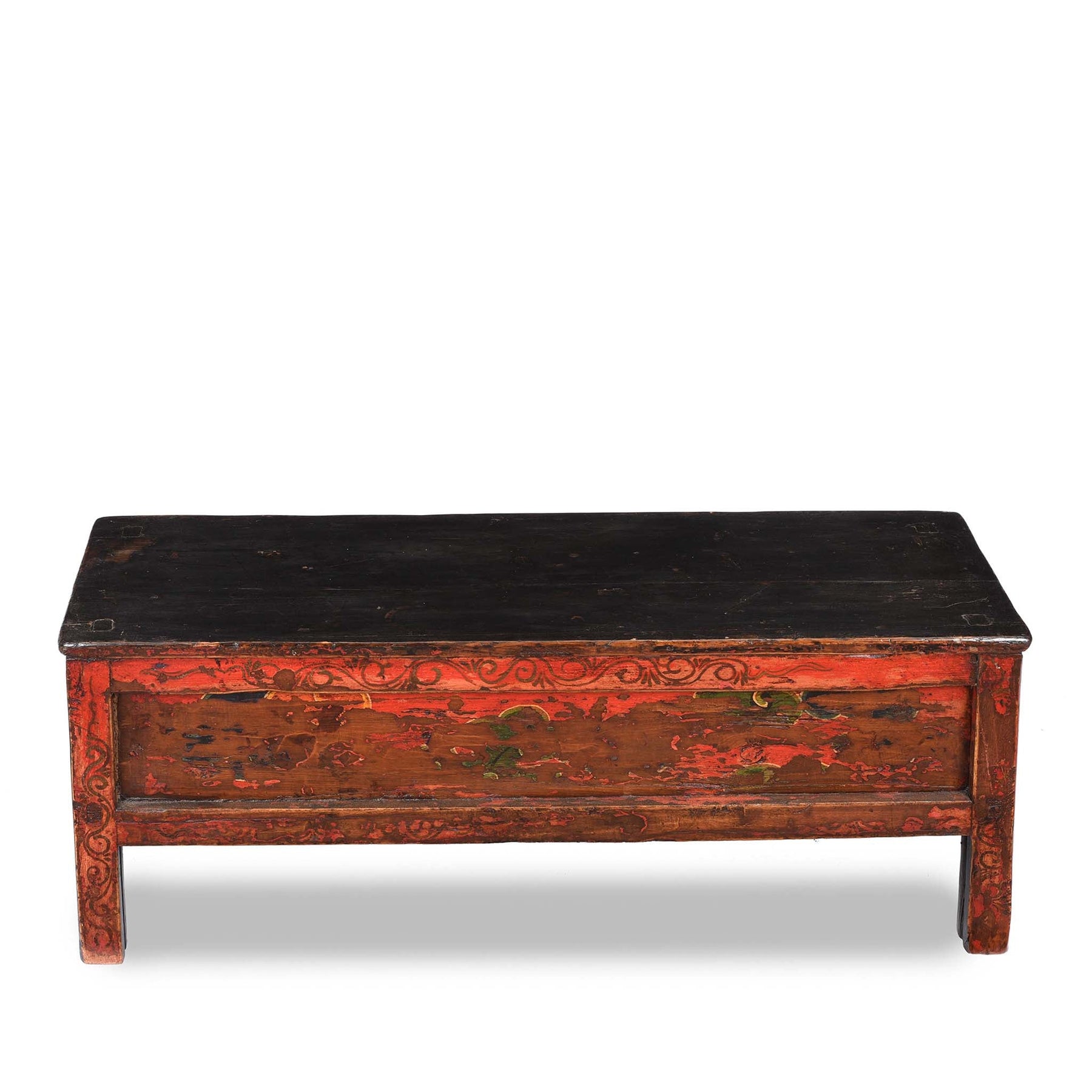 Antique Painted Tibetan Choksar - 19thC
