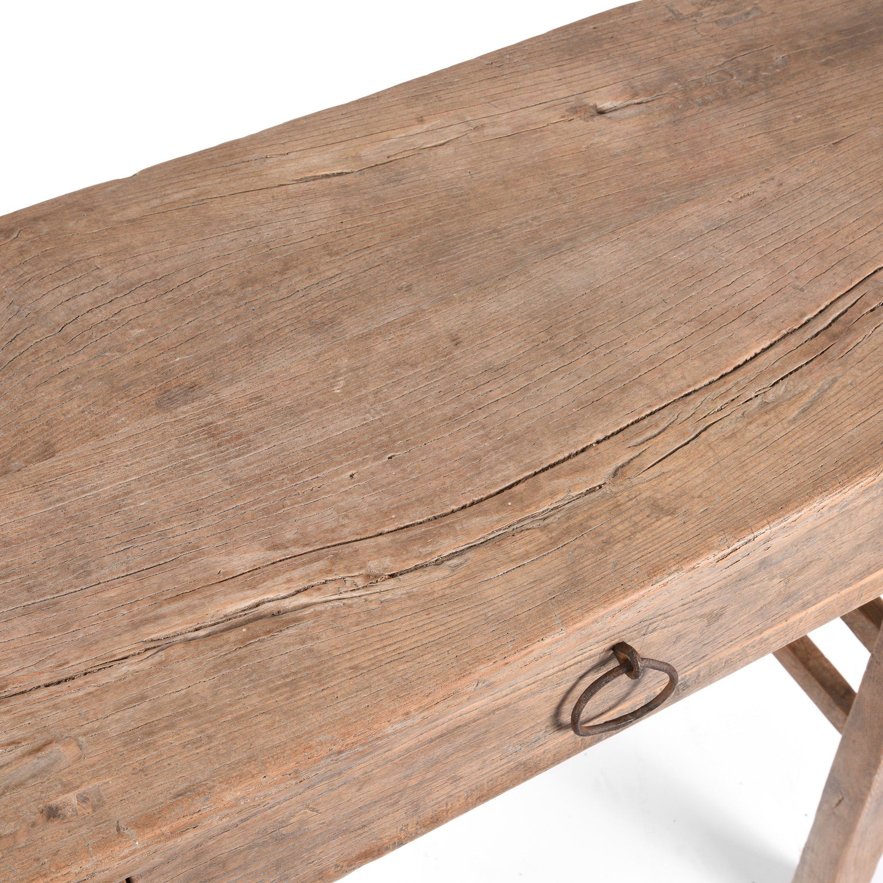 Elm Wine Table From Shanxi - 19thC
