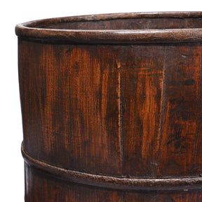 Grain Measure Made From Elm - Circa 90 Yrs Old
